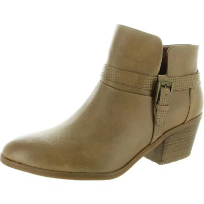 Baretraps Santos Womens Zipper Man Made Ankle Boots In Multi
