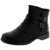 Baretraps Selyna Womens Lined Faux Leather Booties In Black