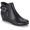 Baretraps Maci Womens Faux Leather Booties Ankle Boots In Black