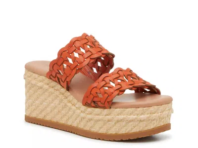 Baretraps Skylar Wedge Sandal In Brown