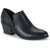 Baretraps Slaine Womens Faux Leather Animal Print Shooties In Black
