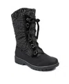 Shop Baretraps Women's Stark Waterproof Thermal Cold Weather Boots In Dark Grey,black