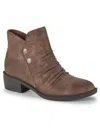 Baretraps Stevie Womens Faux Leather Ankle Booties In Multi