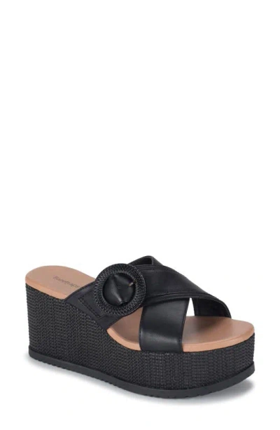 Baretraps Sydney Wedge Sandal In Black