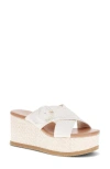 Baretraps Women's Sydney Wedge Sandals In Cream
