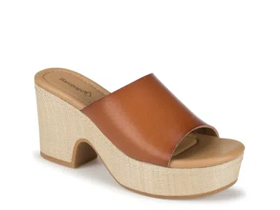 Baretraps Teah Platform Sandal In Brown