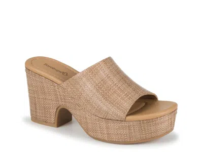 Baretraps Teah Platform Sandal In Brown