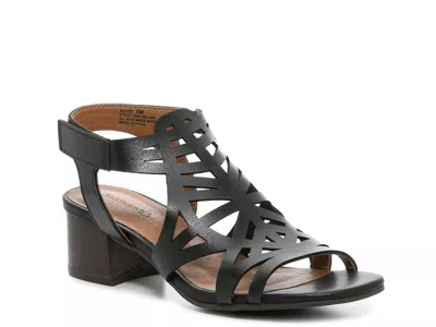Baretraps Velvet Sandal In Black