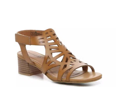 Baretraps Velvet Sandal In Brown