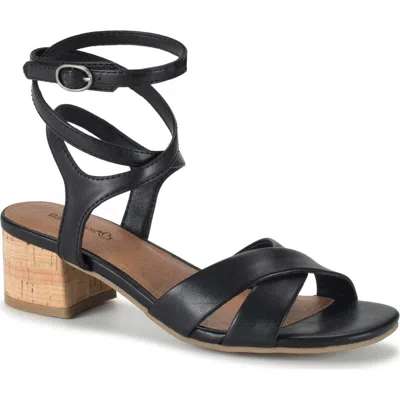 Baretraps Vivian Block Heel Sandal In Black