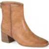 Baretraps Walless Faux Leather Bootie In Brown