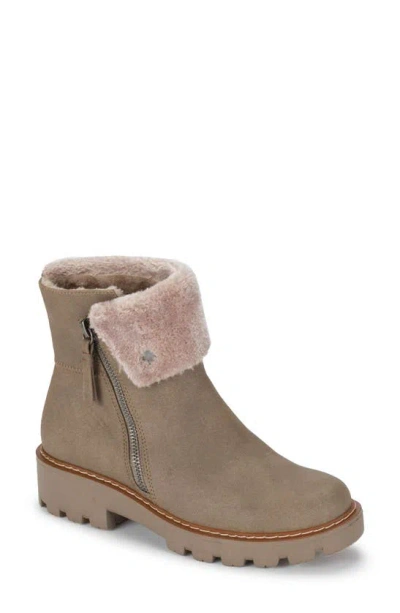 Baretraps Westery Faux Fur Cuff Boot In Taupe