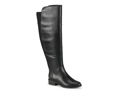 Baretraps Wide Width Anika Wide Calf Overtheknee Boot In Black