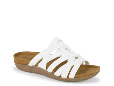 Baretraps Wide Width Joneva Sandal In White