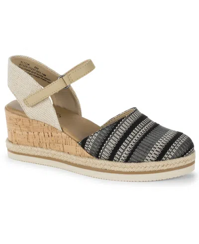 Baretraps Women's Alycia Wedge Heel Sandals In Multi