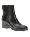 Baretraps Bessie Womens Zipper Manmade Ankle Boots In Black