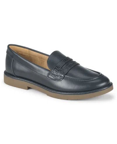 Baretraps Calli Croc Embossed Faux Leather Loafer In Multi