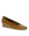 Baretraps Women's Covette Slip On Flats In Dark Cognac