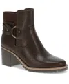 Baretraps Women's Dezzi Block Heel Bootie In Brown