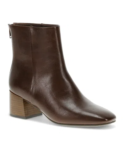 Baretraps Women's Emilie Block Heel Booties In Bloodstone