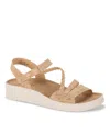 Baretraps Women's Flicka Wedge Sandals In Natural