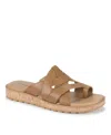 Baretraps Women's Gabbie Slide Slip On Sandals In Auburn