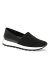 Baretraps Gennie Womens Faux Leather Slip-on Loafers In Black Multi