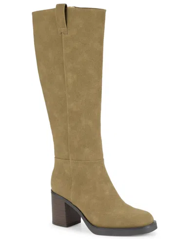 Baretraps Women's Gretchin Wide Calf Tall Boot In Green