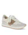Baretraps Women's Gwenda Lace Up Crochet Sneakers In Blue Mist
