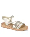 Baretraps Women's Gwyneth Slide On Wedge Sandals In Champagne