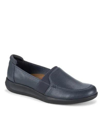 Baretraps Women's Jilian Slip On Flats In Navy Blue