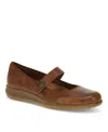 Baretraps Joesie Womens Solid Faux Leather Mary Janes In Brush Brown
