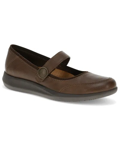 Baretraps Joesie Womens Moc Closed Toe Mary Jane Shoes In Brown