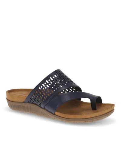 Baretraps Women's Juny Slide On Sandals In Dark Navy