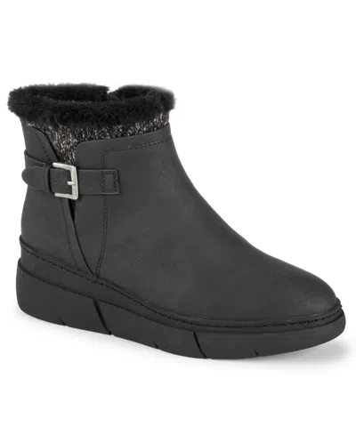 Baretraps Women's Lanney Wedge Booties In Black