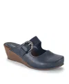 Baretraps Women's Luna Ornamented Slip On Mules In Midnight