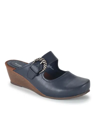 Baretraps Women's Luna Ornamented Slip On Mules In Midnight