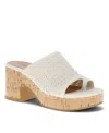 Baretraps Women's Maia Block Heel Sandals In Natural