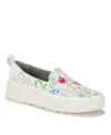 Baretraps Women's Nevin Slip-on Sneaker Women's Shoes In White Multi Flower Canvas