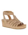 Baretraps Women's Wilma Wedge Sandals In Natural