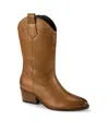 Baretraps Women's Nita Western Boots In Cognac Leather