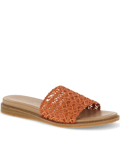 Baretraps Women's Noya Slide Sandals In Orange