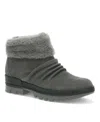 Baretraps Women's Nuri Cold Weather Booties In Dark Grey Suede