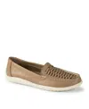 Baretraps Women's Origins Bridget Slip-on Boat Shoes In Tan Leather