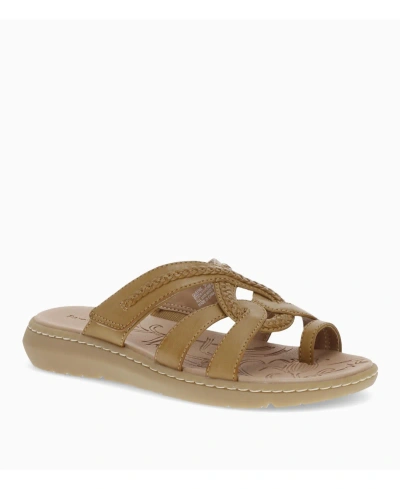 Baretraps Women's Queenie Flat Sandals In Caramel