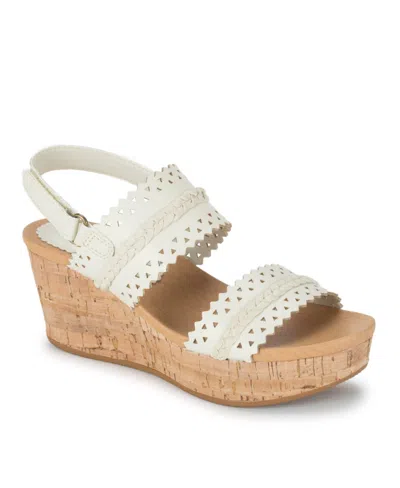 BARETRAPS WOMEN'S RENE PLATFORM WEDGE SANDALS
