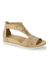 Baretraps Womens Samira Adjustable Strap Gladiator Sandals In Natural