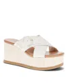 Baretraps Women's Sydney Wedge Sandals In Cream