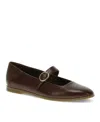 Baretraps Women's Teagan Mary Jane Flats In Bloodstone