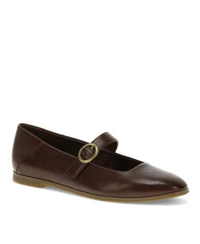 Baretraps Women's Teagan Mary Jane Flats In Bloodstone